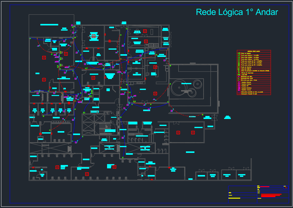 Rede Lógica - 1º Andar